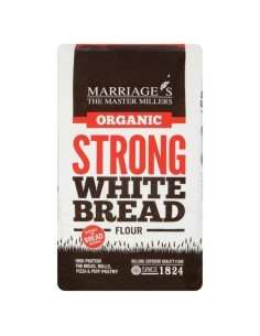Marriages Organic Strong White Bread Flour 1kg
