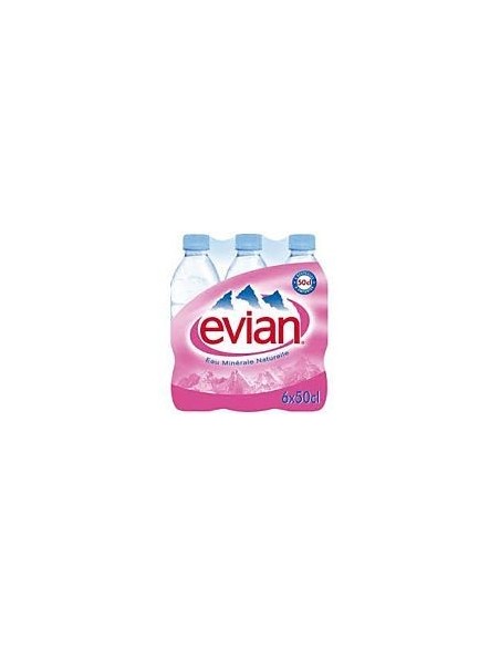 Evian Still Water 6 x 50cl