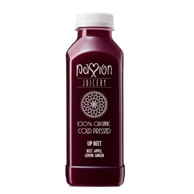 Passion Juicery Up Beet 475ml Organic Cold Pressed Juice 30 Day Life From Press