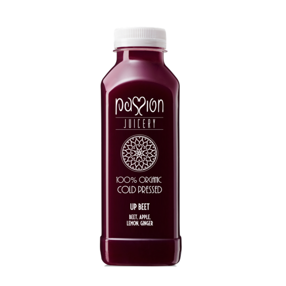 Passion Juicery Up Beet 475ml Organic Cold Pressed Juice 30 Day Life From Press