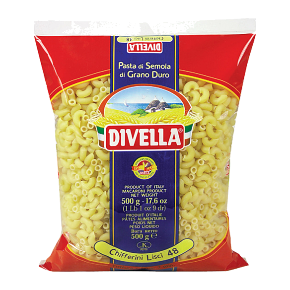 Pasta Divella Chifferini lisci