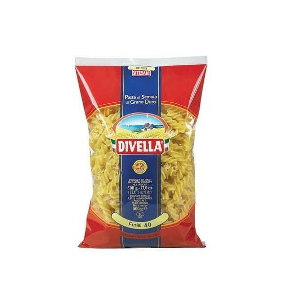 Pasta Divella Fusilli 500gr