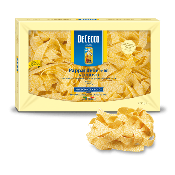 Papparedelle all uovo gr 250 De Cecco 