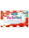 Actimel 0% Fat Strawberry Pack 6