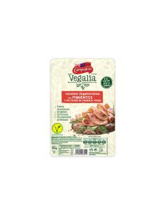Lonchas veganas con pimientos
