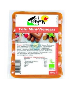 Salchichas de tofu mini vienes