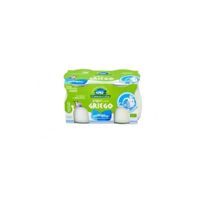 Yogur griego cabra 2x125gr can