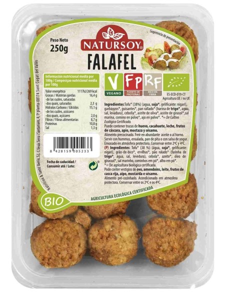 Falafel natursoy