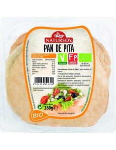 Pan de pita 250gr natursoy