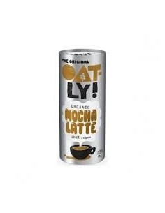 Bebida avena mocha latte oatly