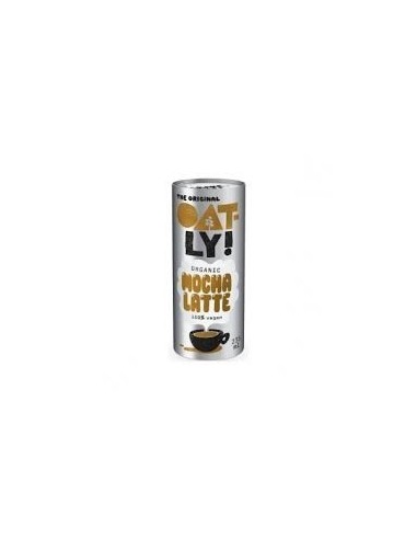 Bebida avena mocha latte oatly