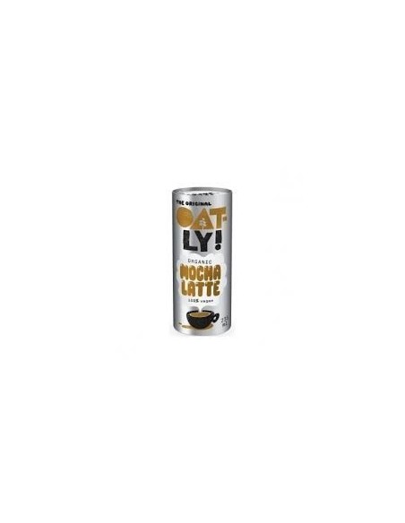 Bebida avena mocha latte oatly