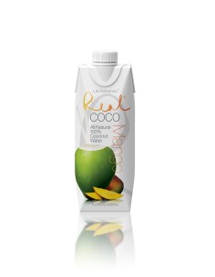 Agua de coco con mango mini 33