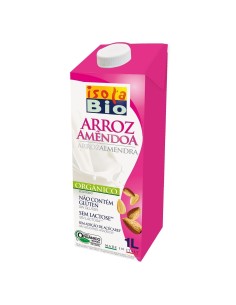 Bebida arroz-almendra isola si