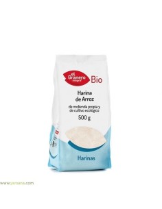 Harina de arroz bio 500gr gran