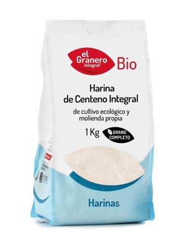 Harina de centeno integral 1kg