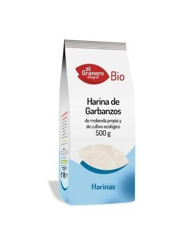 Harina de garbanzo bio 500gr e