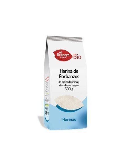 Harina de garbanzo bio 500gr e