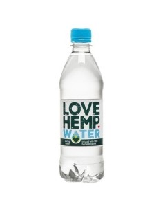 Love hemp water btlla plastico