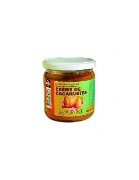 Crema de cacahuetes 330gr monk