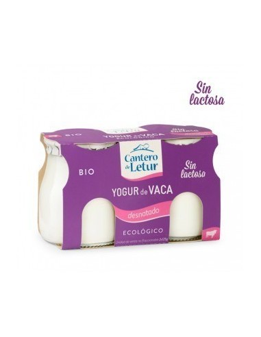 Yogur de vaca 2x125gr cantero
