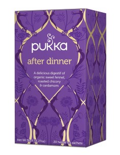 Te pukka after dinner