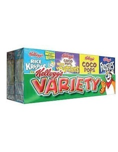 Kelloggs Variety Pack 8 X 25g