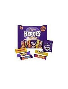 Cadbury Heroes Family Treatsize Chocolate Bag 278g