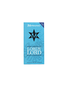 Montezuma'S Lordy Lord Dark Chocolate With Cocoa Nibs 100g