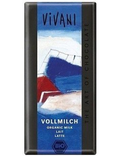 Vivani Organic Milk Chocolate Bar 100g