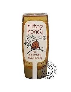 Hilltop Honey Acacia Honey - Raw Organic 370g