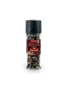 Gourmet 5 Peppers Grinder 40g