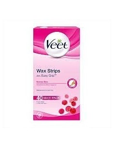 Veet Wax Strip Normal Skin Units 12
