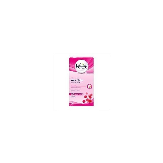 Veet Wax Strip Normal Skin Units 12