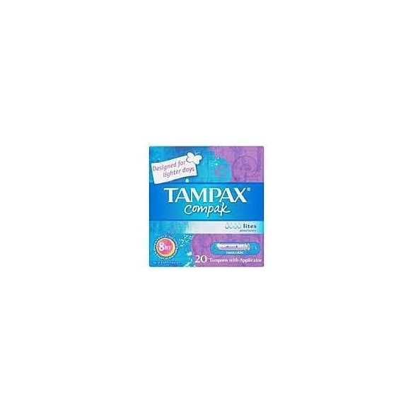 Tampax Compak Lites Units 20