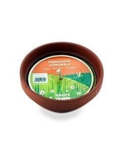 Large Terracotta Lemon Candle (Anti Mosquito)