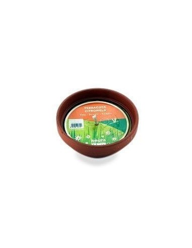 Large Terracotta Lemon Candle (Anti Mosquito)