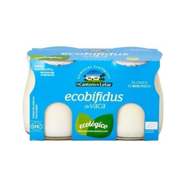 El Cantero De Letur Organic Cow's Yoghurt 2 X 125g