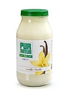 Vanilla Organic Cow's Milk Yoghurt - Pur Natur 500g