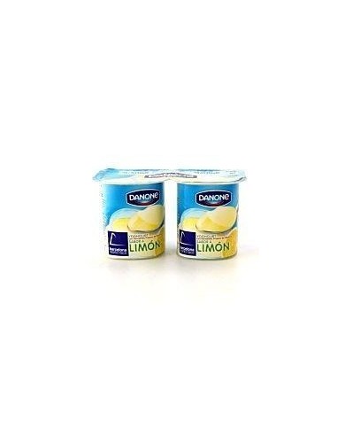 Lemon Danone Yogurt 125g X 4 Units