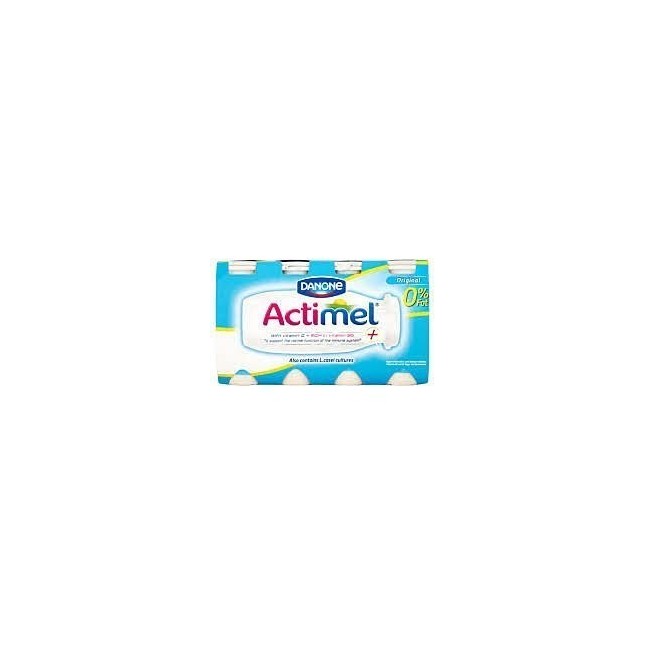 Actimel 0% Fat Natural Pack 6