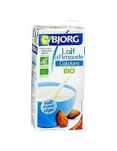 Bjorg Organic Almond Milk No Sugar With Calcium 1L