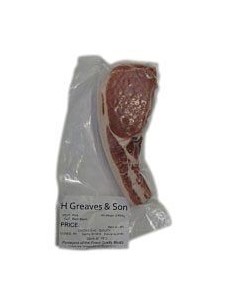 Greaves English Butcher Dry Cure Unsmoked Back Bacon x 10 rashers (frozen)