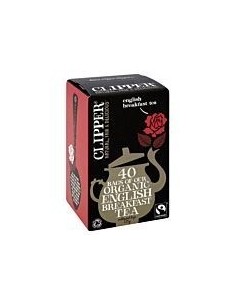 Clipper Organic English Breakfast Tea 40 Bags