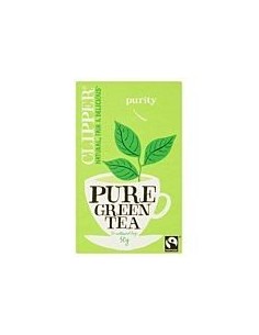Clipper Pure Green Teabags 26 units