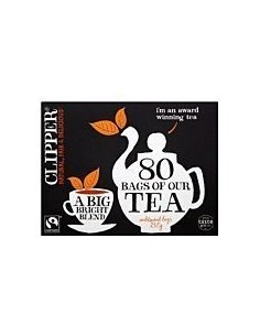 Clipper Teabags Fairtrade 80 Units