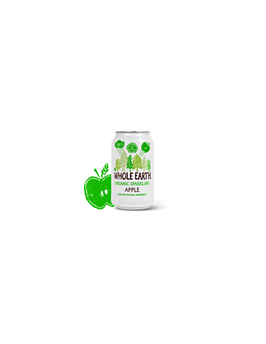 Whole Earth Organic Sparkling Apple Drink 33cl Unit 1
