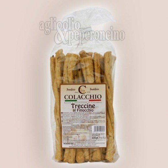 Grissini Aglio , Olio e Peperoncino 400gr                                                          