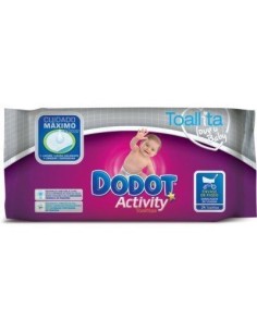 Dodot Activity Wet Wipes 24 Units