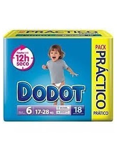Dodot Nappies T6 (15+) 22 Units